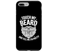 Carcasa para iPhone 7 Plus/8 Plus Toca mi Barba y Dime Que Soy Bonita - Funny Beard