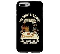 Carcasa para iPhone 7 Plus/8 Plus Tocadiscos Sonic Blueprint Black History Music Evolution DJ