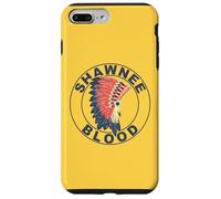 Carcasa para iPhone 7 Plus/8 Plus Tocado de Sangre de Shawnee, raíces Indias orgullosas de los nativos Americanos