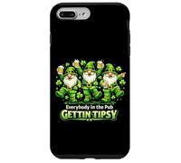 Carcasa para iPhone 7 Plus/8 Plus Todos en el Pub Gettin Tipsy St Patricks Day Gnomos