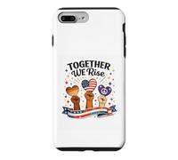 Carcasa para iPhone 7 Plus/8 Plus Together We Rise Unity Diversity - Gráfico Inspirador