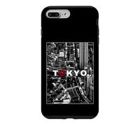Carcasa para iPhone 7 Plus/8 Plus Tokio Japón Urbano Noche Calle Arte Ilustración