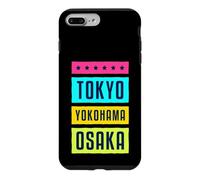 Carcasa para iPhone 7 Plus/8 Plus Tokyo Yokohama Osaka Japan Novelty Graphic Cool Designs