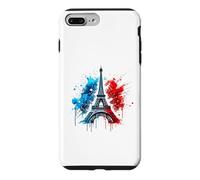 Carcasa para iPhone 7 Plus/8 Plus Torre Eiffel: Icono de París Revisitado en Clave Street Art