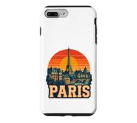 Carcasa para iPhone 7 Plus/8 Plus Torre Eiffel Retro de París Torre Eiffel, Regalo de París