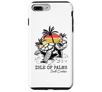 Carcasa para iPhone 7 Plus/8 Plus Tortuga Boba Retro de Isle of Palms Sea Turtle Preservation, Carolina del Sur