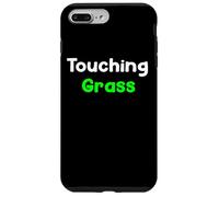Carcasa para iPhone 7 Plus/8 Plus Touching Grass Digital Life Awareness Saying Design Tees