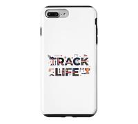 Carcasa para iPhone 7 Plus/8 Plus Track Life Track and Field Athlete Running Track