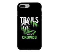 Carcasa para iPhone 7 Plus/8 Plus Trails Over Crowds Senderismo Lento Naturaleza Calma