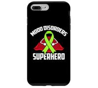 Carcasa para iPhone 7 Plus/8 Plus Trastornos del Estado de ánimo Superhero Warrior Fighter Cinta Verde Lima
