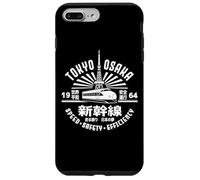 Carcasa para iPhone 7 Plus/8 Plus Tren Bala Shinkansen Tokio Osaka Japón Kanji Souvenir