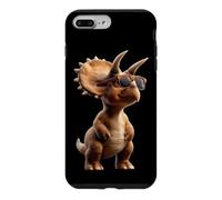 Carcasa para iPhone 7 Plus/8 Plus Triceratops Dinosaurio I Love Dinosaurs Cute Triceratops