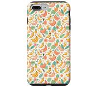 Carcasa para iPhone 7 Plus/8 Plus Tropical Banana Pattern Fruit Floral Beach Aesthetic