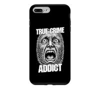 Carcasa para iPhone 7 Plus/8 Plus True Crime Adicto Huella Dactilar Grito Divertido Criminólogo