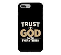Carcasa para iPhone 7 Plus/8 Plus Trust God Over Everything Christian Faith Religious