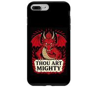 Carcasa para iPhone 7 Plus/8 Plus Tú Eres Poderoso Dragón Rojo Proclamación