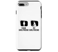 Carcasa para iPhone 7 Plus/8 Plus Tu Novia Mi Novia Novio Instructor de Yoga