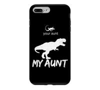 Carcasa para iPhone 7 Plus/8 Plus Tu tía, mi tía, Gracioso Lagarto, Linda tía, Familia de Dinosaurios