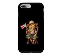 Carcasa para iPhone 7 Plus/8 Plus Turista Rana Coqui Bandera Puerto Rico Taino Boricua Hispano