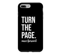 Carcasa para iPhone 7 Plus/8 Plus Turn The Page Book Lover Just One More Chapter Move Forward