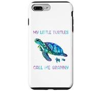Carcasa para iPhone 7 Plus/8 Plus Turtle Watercolor Sea Ocean My Turtles Call Me Granny