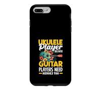Carcasa para iPhone 7 Plus/8 Plus Ukelele Porque los guitarristas también Necesitan héroes