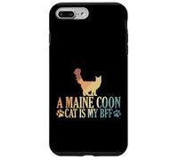 Carcasa para iPhone 7 Plus/8 Plus Un Gato Maine Coon es mi Mascota de Gato BFF