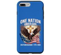Carcasa para iPhone 7 Plus/8 Plus Una Nación Bajo Dios 250 Años Bendito Patriota Americano