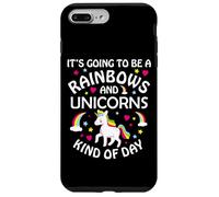 Carcasa para iPhone 7 Plus/8 Plus Unicorn Girls Funny It's Going to be a Rainbows and Unicorns