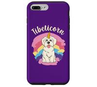 Carcasa para iPhone 7 Plus/8 Plus Unicornio Tibetano Terrier Divertido Tibeticornio