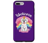 Carcasa para iPhone 7 Plus/8 Plus Unicornio Tibetano Terrier Divertido Tibeticornio