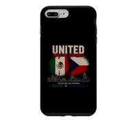 Carcasa para iPhone 7 Plus/8 Plus Unidos Más Allá de Las Fronteras México República Checa Dos Naciones