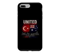 Carcasa para iPhone 7 Plus/8 Plus Unidos más allá de Las fronteras Turkiye Australia Dos Naciones