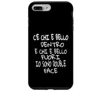 Carcasa para iPhone 7 Plus/8 Plus Uomo Divertenti Ironiche Bello Dentro Fuori io Sono Doble