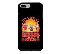Carcasa para iPhone 7 Plus/8 Plus Vamos a Ver películas de Terror Halloween Funny Ghost Skeleton