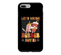 Carcasa para iPhone 7 Plus/8 Plus Vamos a Ver películas de Terror Halloween Funny Ghost Skeleton