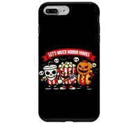 Carcasa para iPhone 7 Plus/8 Plus Vamos a Ver películas de Terror Lindo Espeluznante Halloween Snacks Película