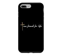 Carcasa para iPhone 7 Plus/8 Plus Verdadero Amigo de por Vida Cita de Jesús con Christian