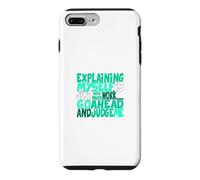 Carcasa para iPhone 7 Plus/8 Plus Verde Azulado Claro Aqua Color Go Ahead, Judge Me Teal Aqua Graphic
