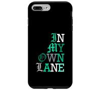 Carcasa para iPhone 7 Plus/8 Plus Verde Azulado Claro Aqua In My Own Lane Teal Aqua Graphic