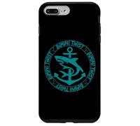 Carcasa para iPhone 7 Plus/8 Plus Vibraciones de Pesca Bimini Twist tiburón Atrapado con Bimini Twist