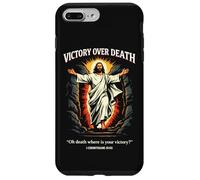 Carcasa para iPhone 7 Plus/8 Plus Victoria sobre la Muerte Jesús Resurrección 1 Corintios 15:55