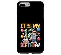 Carcasa para iPhone 7 Plus/8 Plus Videojuego Retro de cumpleaños número 12 años Pixel Art