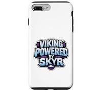 Carcasa para iPhone 7 Plus/8 Plus Vikingo impulsado por Skyr Humor nórdico Divertido raíces escandinavas