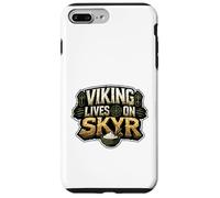 Carcasa para iPhone 7 Plus/8 Plus Vikingo impulsado por Skyr Humor nórdico Divertido raíces escandinavas