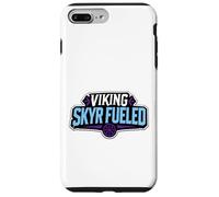 Carcasa para iPhone 7 Plus/8 Plus Vikingo impulsado por Skyr Humor nórdico Divertido raíces escandinavas