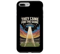 Carcasa para iPhone 7 Plus/8 Plus Vinieron para El Juego UFO Football Alien Invasion Stadium