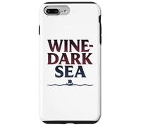 Carcasa para iPhone 7 Plus/8 Plus Vino Mar Oscuro Homero Griego Poesía épica Navegación