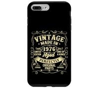 Carcasa para iPhone 7 Plus/8 Plus Vintage 1976 Made Or Born In 1976 Original Parts Birthday
