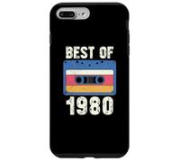 Carcasa para iPhone 7 Plus/8 Plus Vintage 1980's Kid Retro Born In The 1980 Cassette